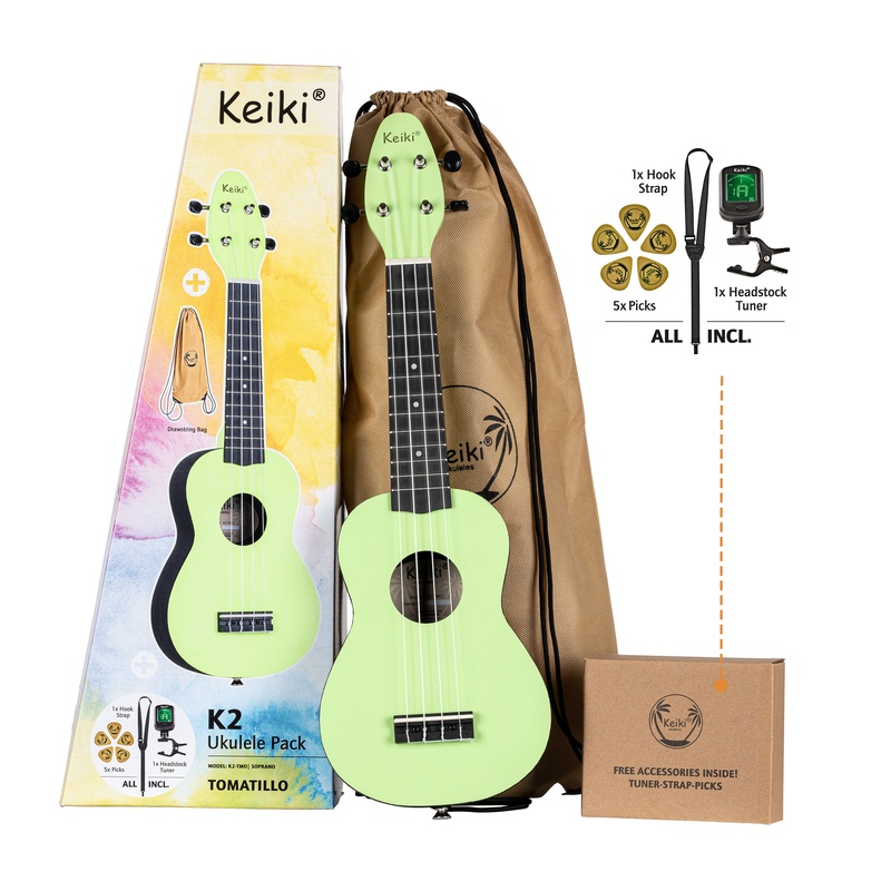 Ukelele Electrificado Soprano Keiki K2-Tmo
