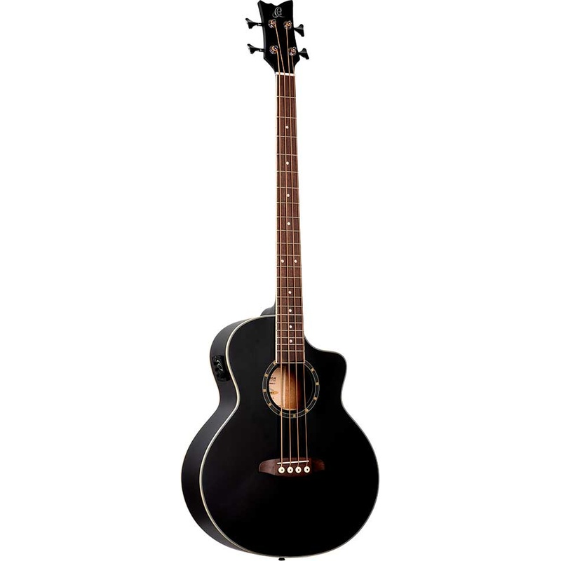 BAJO ACÚSTICO ELECTRIFICADO ORTEGA D7CE BK 4