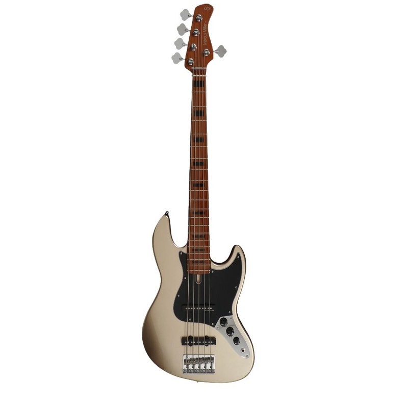 BASS MARCUS MILLER V5 ALDER-5 CHAMPAGNE GOLD METALLIC