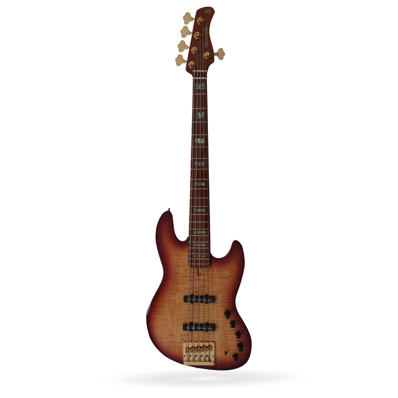Bajo De 5 Cuerdas Marcus Miller V10 Dx-5 Tobacco Sunburst