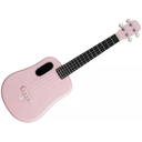 Ukulele Electrificado Concierto Lava Music 26'' Pink
