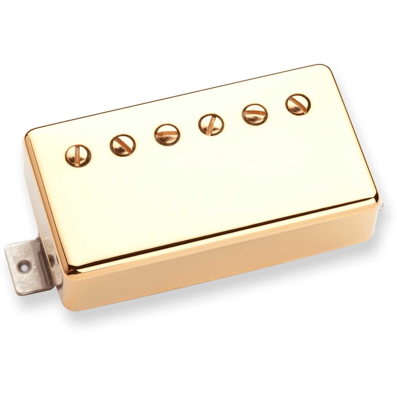 Pastilla Humbucker Seymour Duncan Green Magic Gold Cover