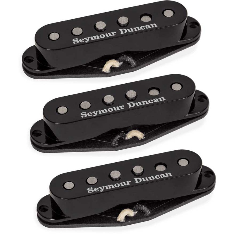 PICKUP SEYMOUR DUNCAN SET SCOOPED STRAT BK