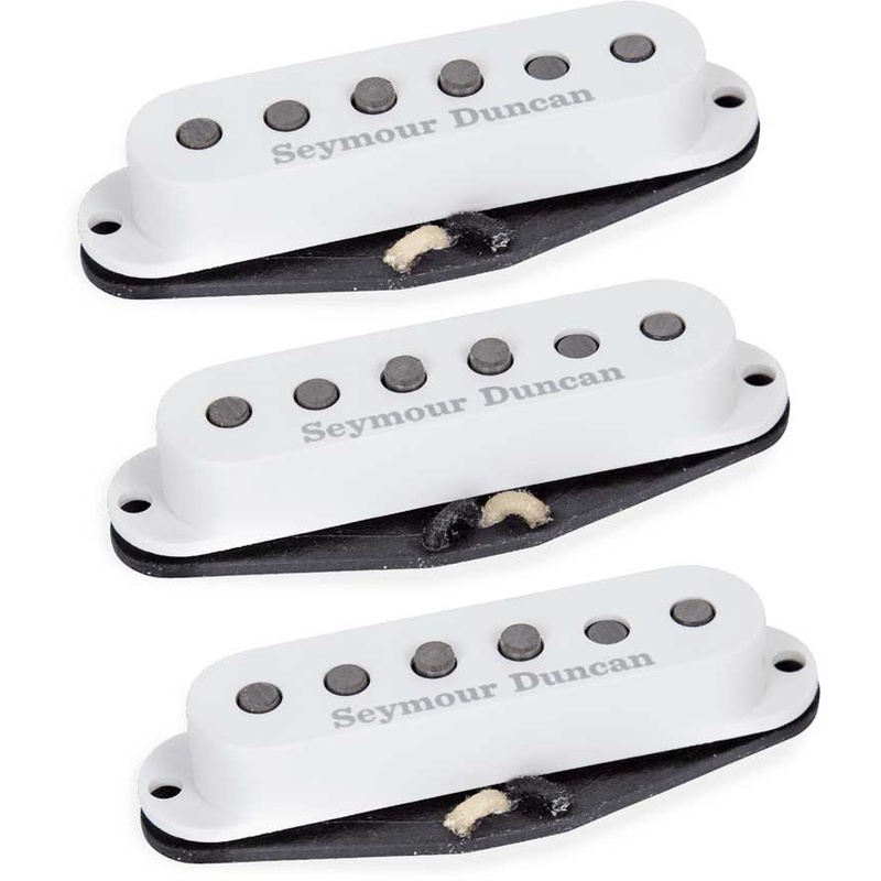 PASTILLAS SINGLE COIL SEYMOUR DUNCAN SET SCOOPED STRAT WH