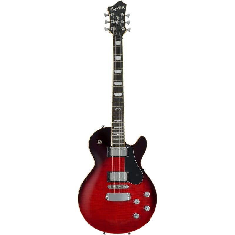 GUITARRA ELÉCTRICA HAGSTROM SWEDE CRIMSON FLAME 2023