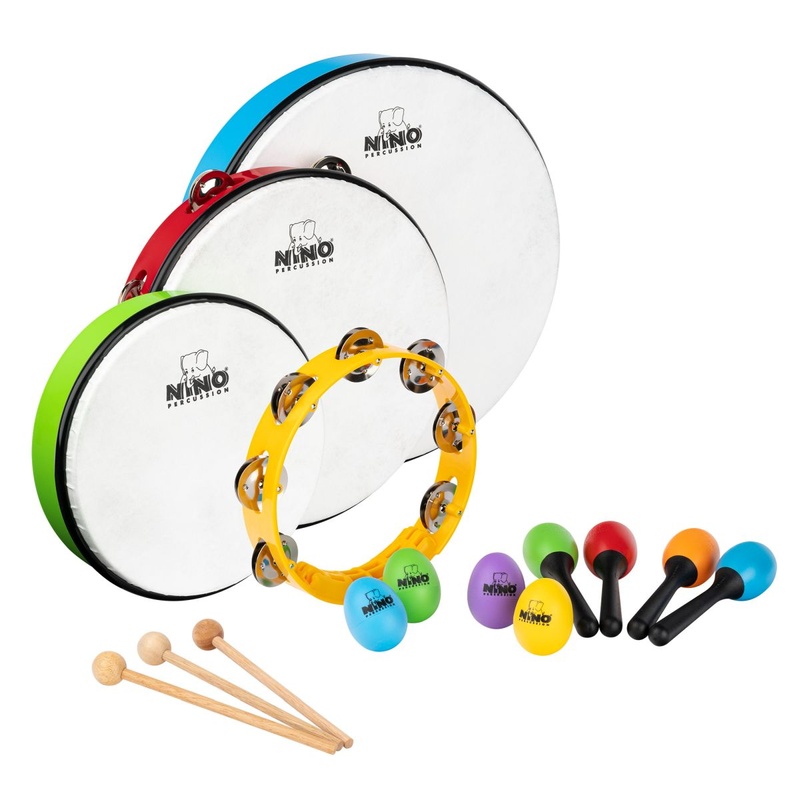 Pack De Percusion De Mano Nino Percussion Ninoset9