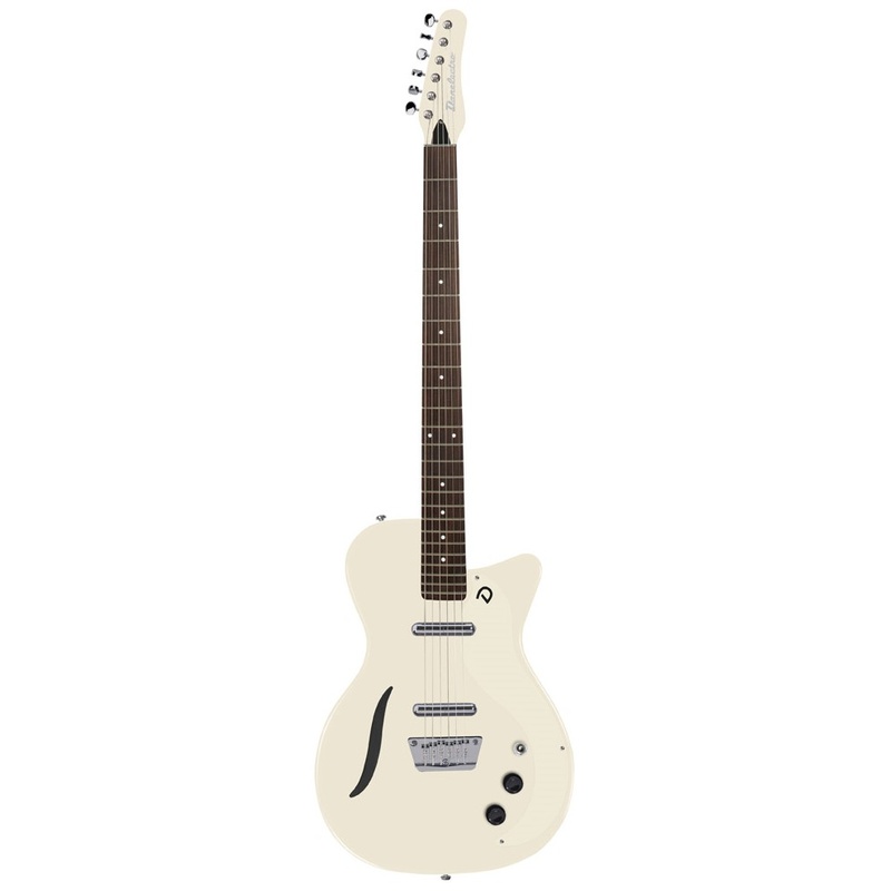 GUITARRA ELÉCTRICA RETRO BARITONE DANELECTRO VBAR WH