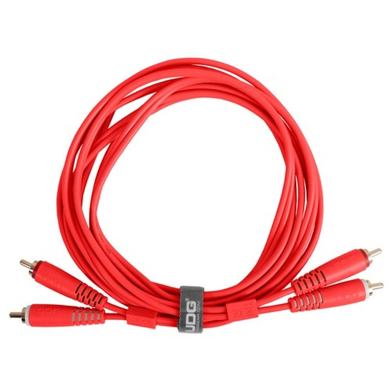 Cable De Audio Rca Udg Gear U97003Rd Ultimate Audio Cable Set Rca-Rca Straight Red
