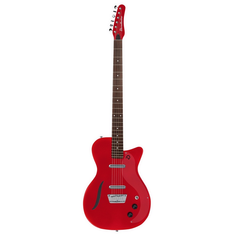 Guitarra Eléctrica Danelectro 56 Vintage Baritone Red Metallic