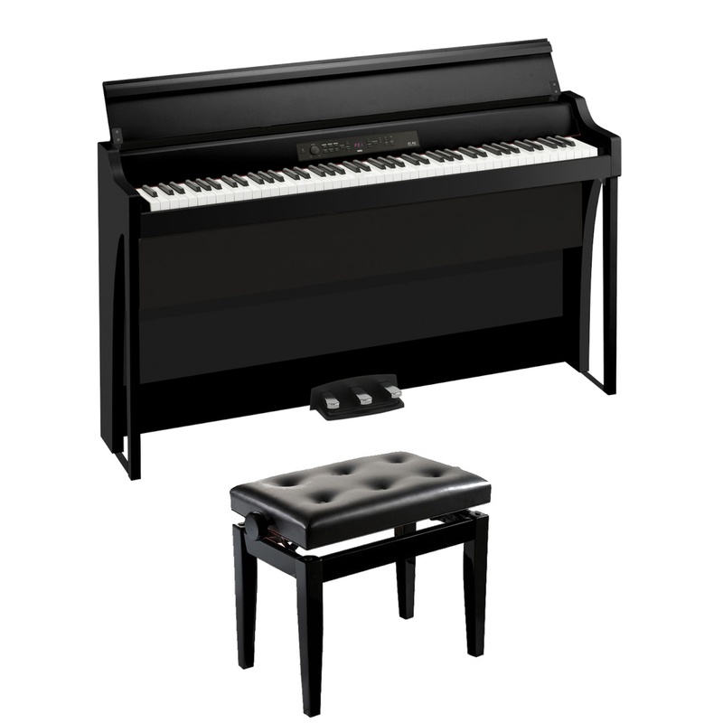 Piano Digital Korg G1B Air Bk Kit Banqueta Bgm