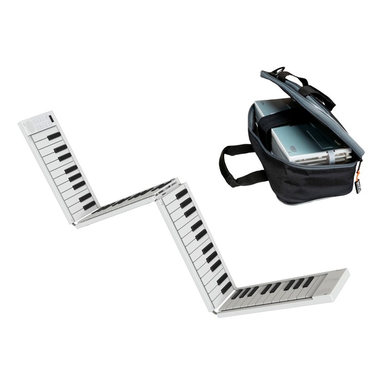 Teclado Controlador Carry On Piano 88 Touch Bk Oqan Bag