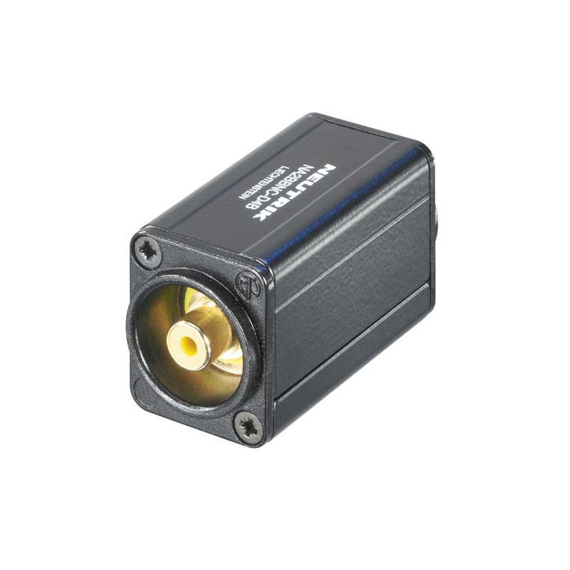 ADAPTADOR BNC A RCA NEUTRIK NA2BBNC-D4B