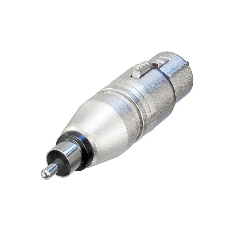 ADAPTADOR XLR A RCA NEUTRIK NA2FPMM