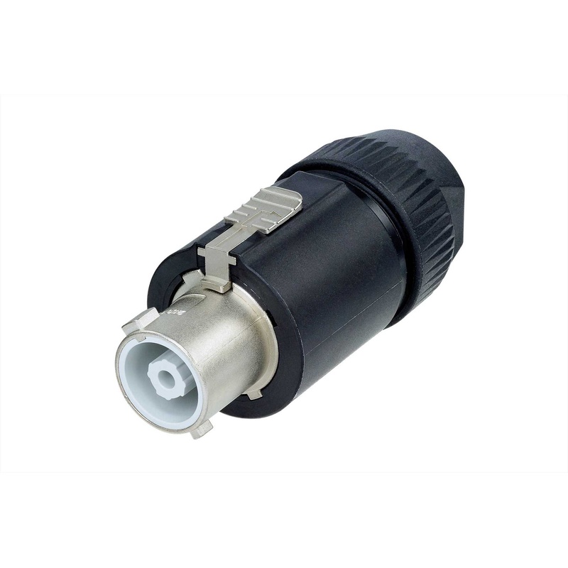 Conector Powercon Neutrik Nac3Fc-Hc Bk