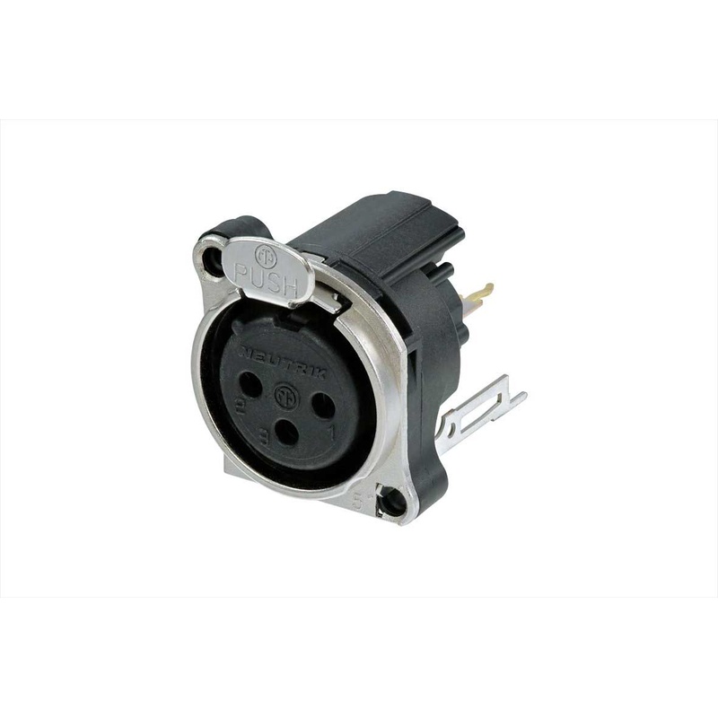 Conector Xlr Hembra 3 Pines Neutrik Nc3Fbv2