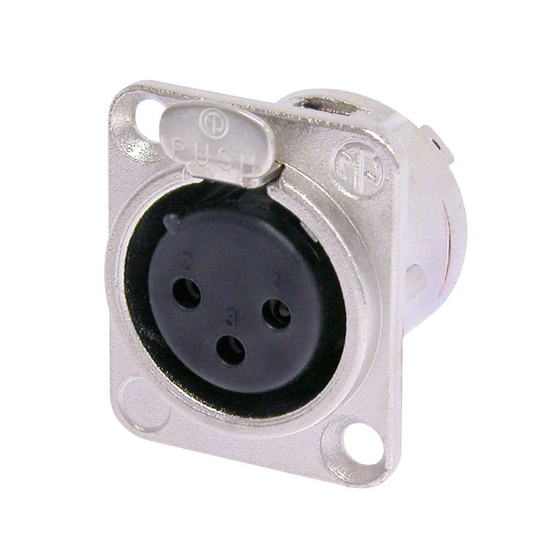 Xlr Conector Hembra Neutrik Nc3Fd-L-1