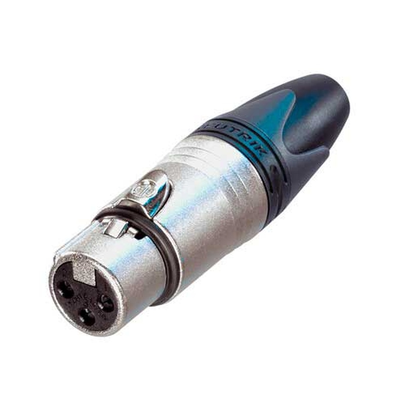 CONECTOR XLR HEMBRA NEUTRIK NC3FXX-HA