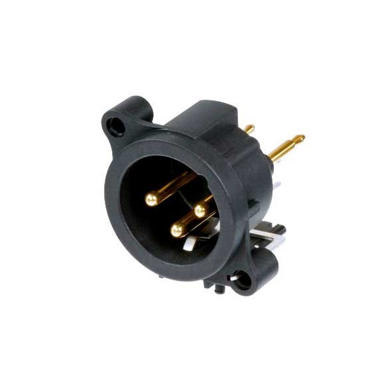 Conector Xlr Neutrik Nc3Mav Serie A Bk