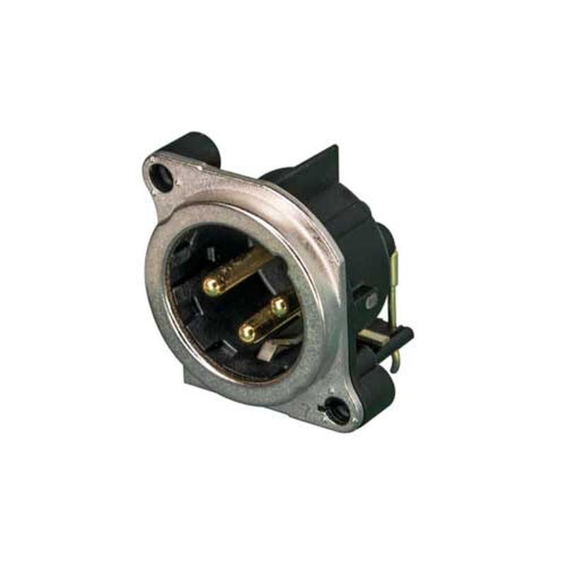 Conector Xlr De Chasis Mch Neutrik Nc3Mbh-0