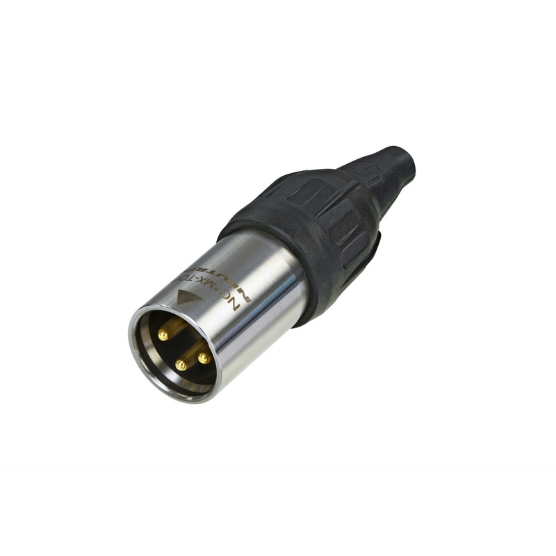 Conector Xlr Macho 3 Pines Neutrik Nc3Mx1-Top