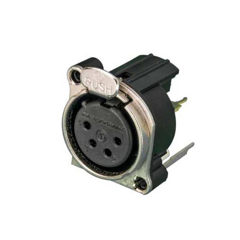 Conector Xlr Hembra 4P Neutrik Nc4Fbv