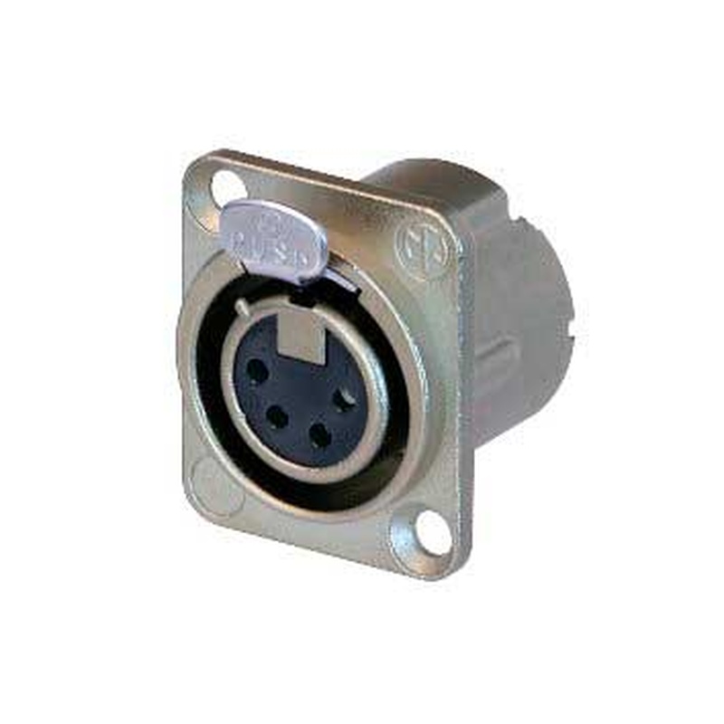 Conector Xlr Hembra Neutrik Nc4Fd-Lx