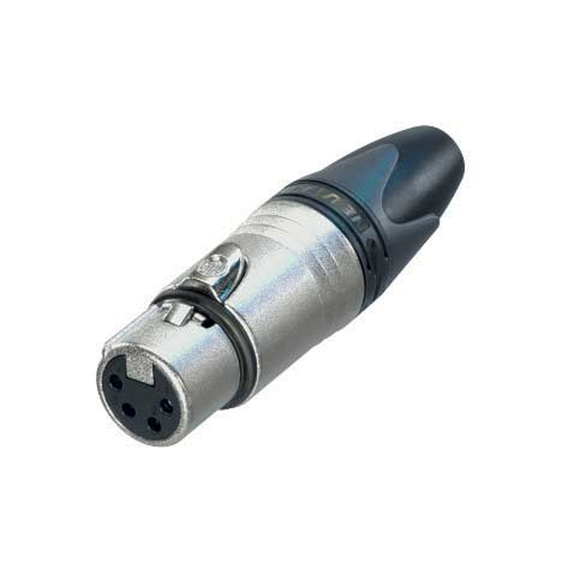 Conector Xlr Hembra Neutrik Nc4Fxx