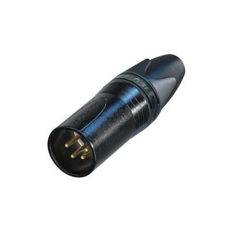 CONECTOR XLR MACHI 4 PINES NEUTRIK NC4MXX-B