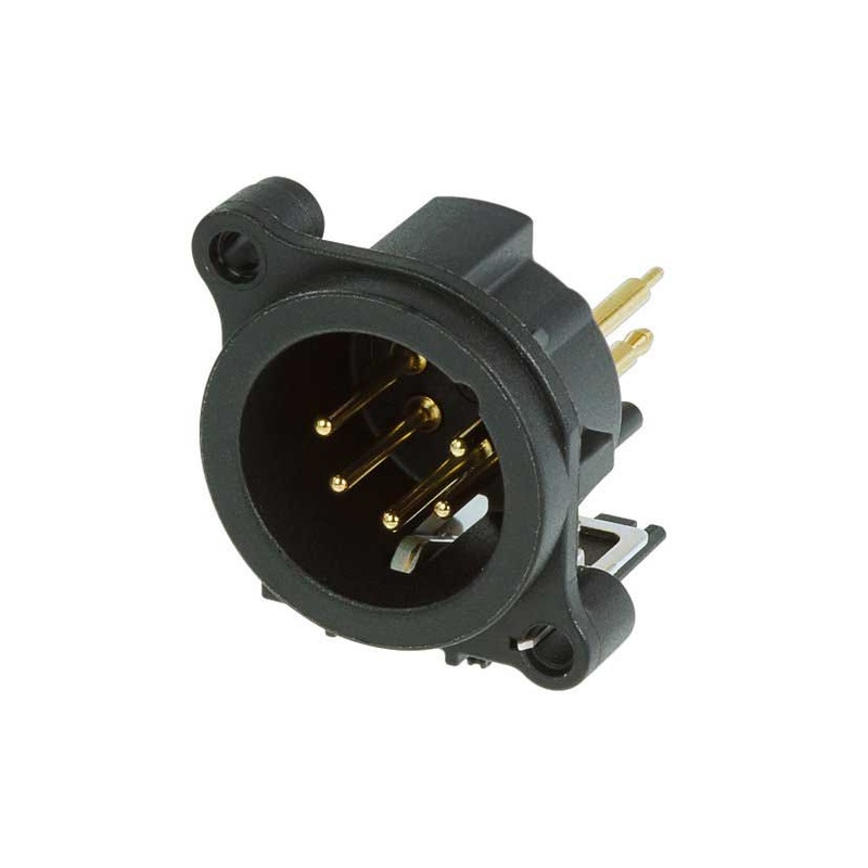 CONECTOR XLR NEUTRIK NC5MAV BK