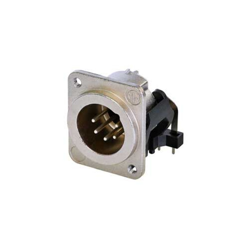 Conector Xlr Masculino 5 Pines Neutrik Nc5Mdm3-H-1