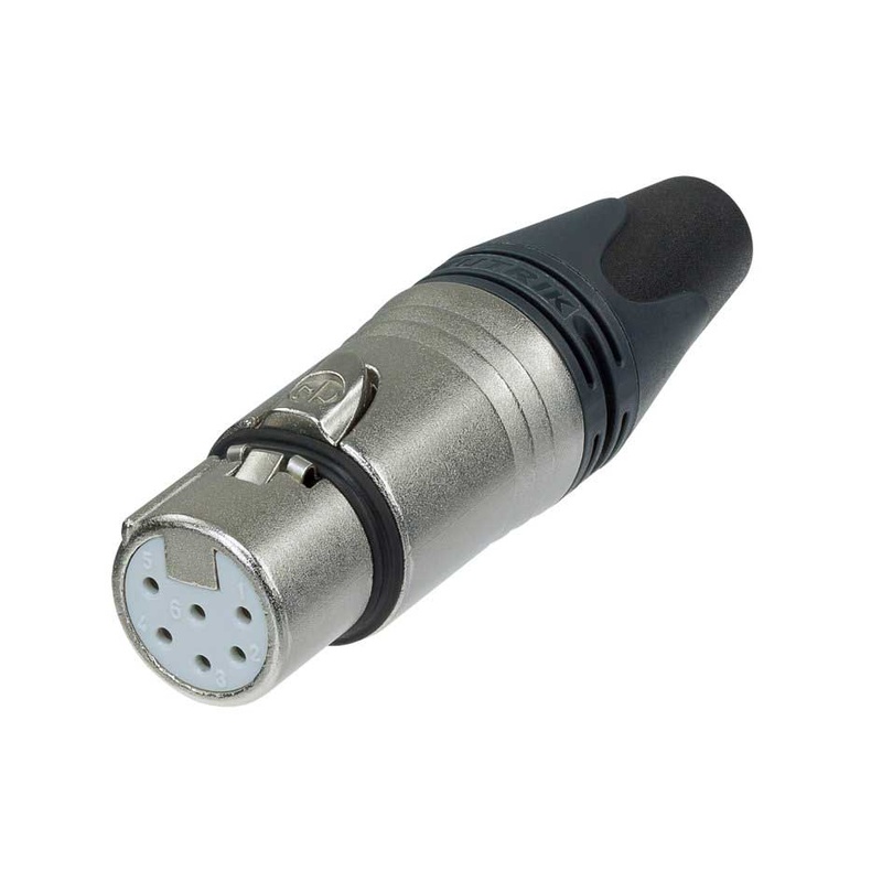 CONECTOR XLR HEMBRA NEUTRIK NC6FSXX