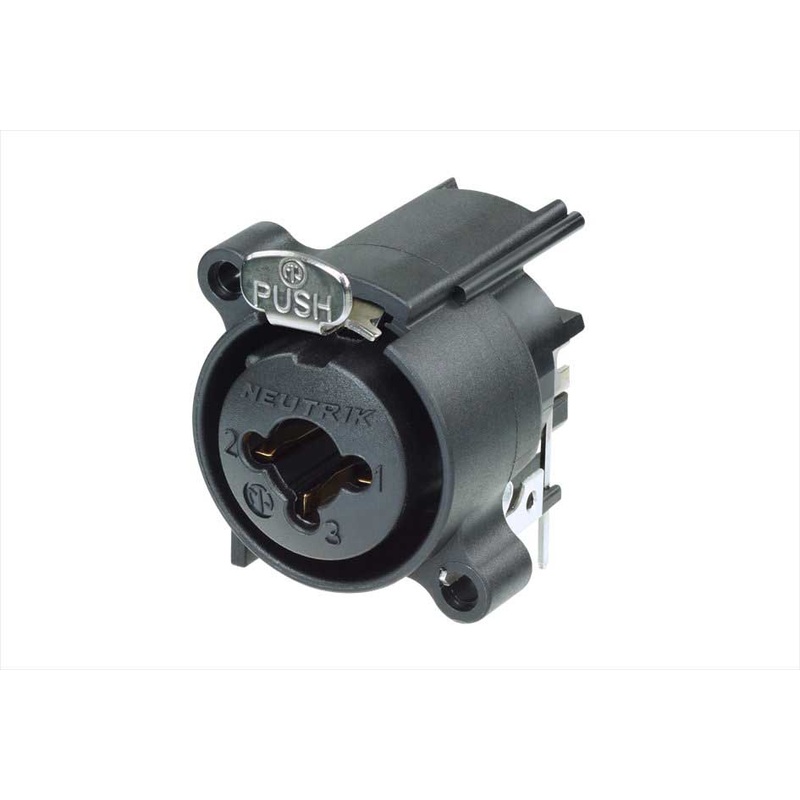 Conector Xlr Combo Neutrik Ncj6Fa-H Bk