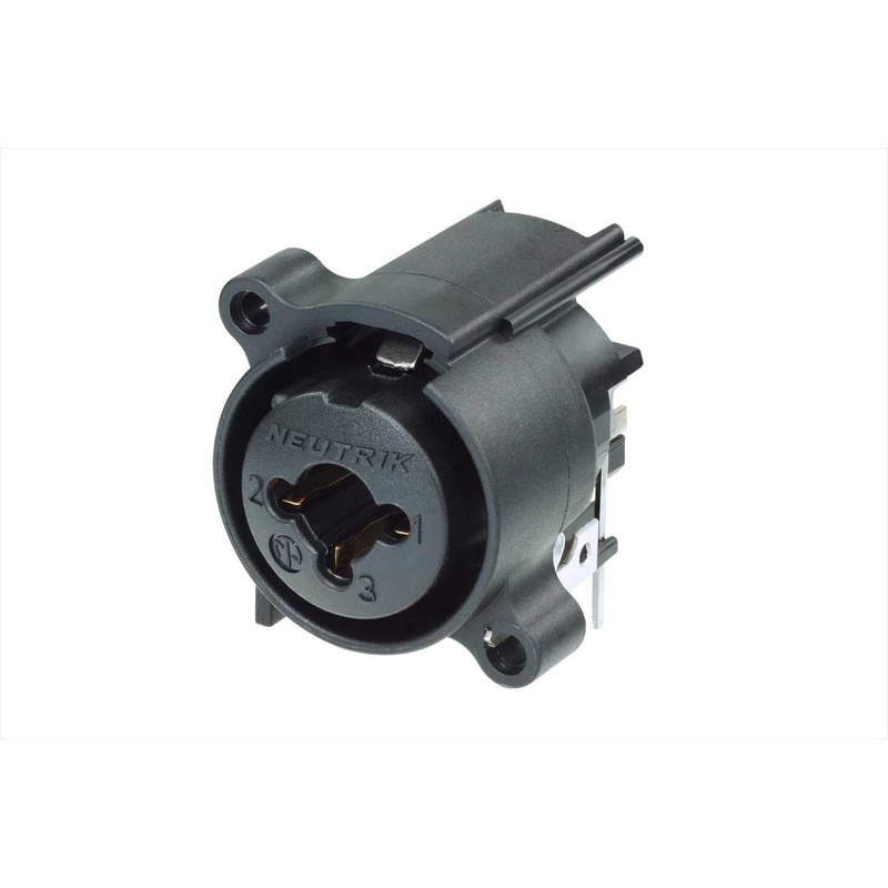 Conector Xlr Trs Combo Neutrik Ncj6Fa-H-0 Bk