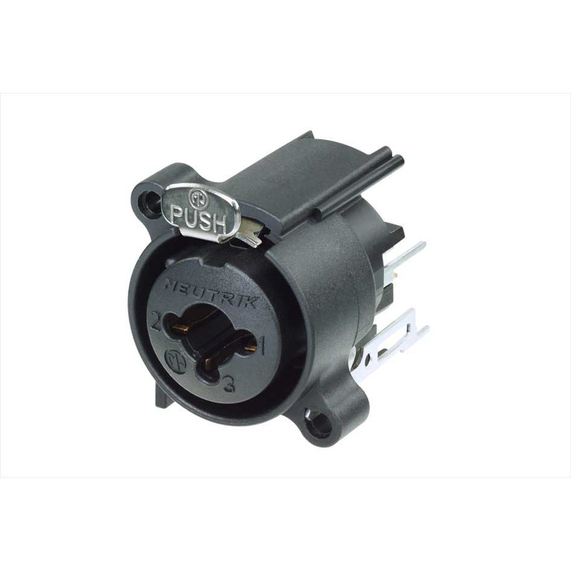 Conector Xlr Combo Neutrik Ncj6Fa-V Bk