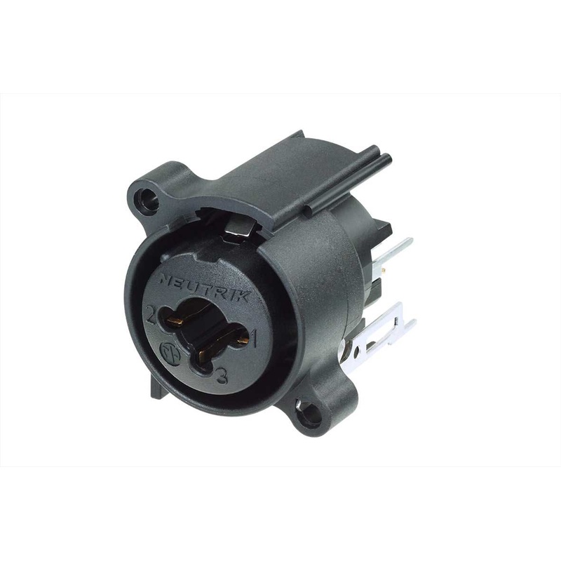 Conector Xlr Combo Hembra Neutrik Ncj6Fa-V-0 Bk