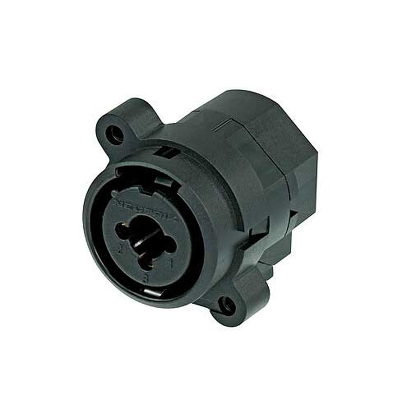 CONECTOR XLR NEUTRIK NCJ6FI-H-0 BK