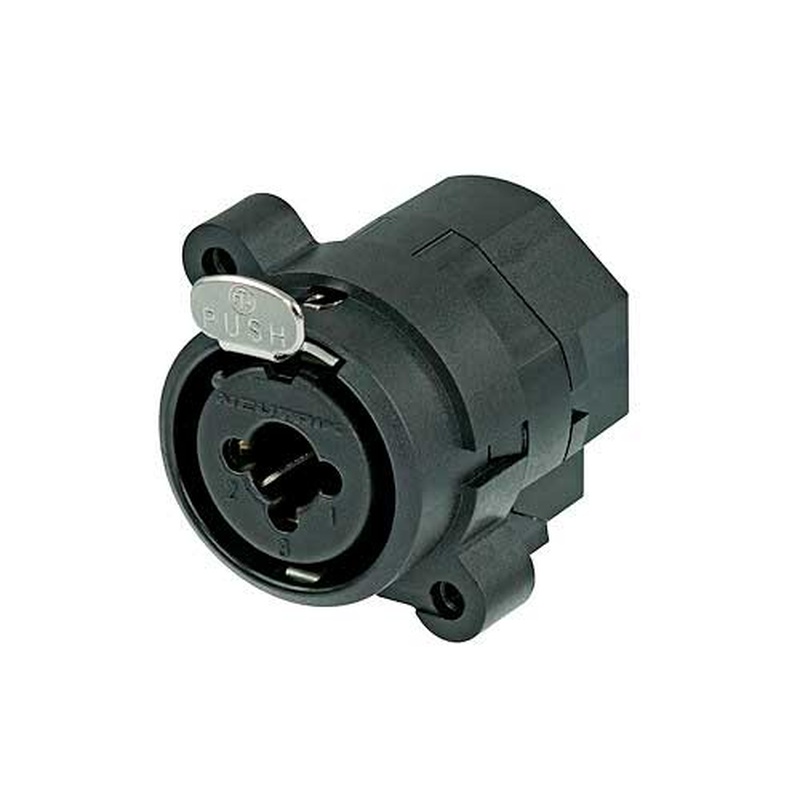 CONECTOR DE CHASIS NEUTRIK NCJ9FI-H BK