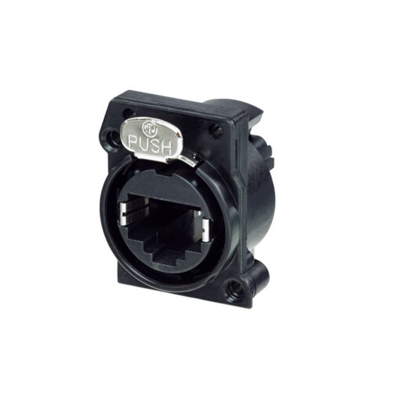 Conector Rj45 Neutrik Ne8Fah-C5-Ae Bk