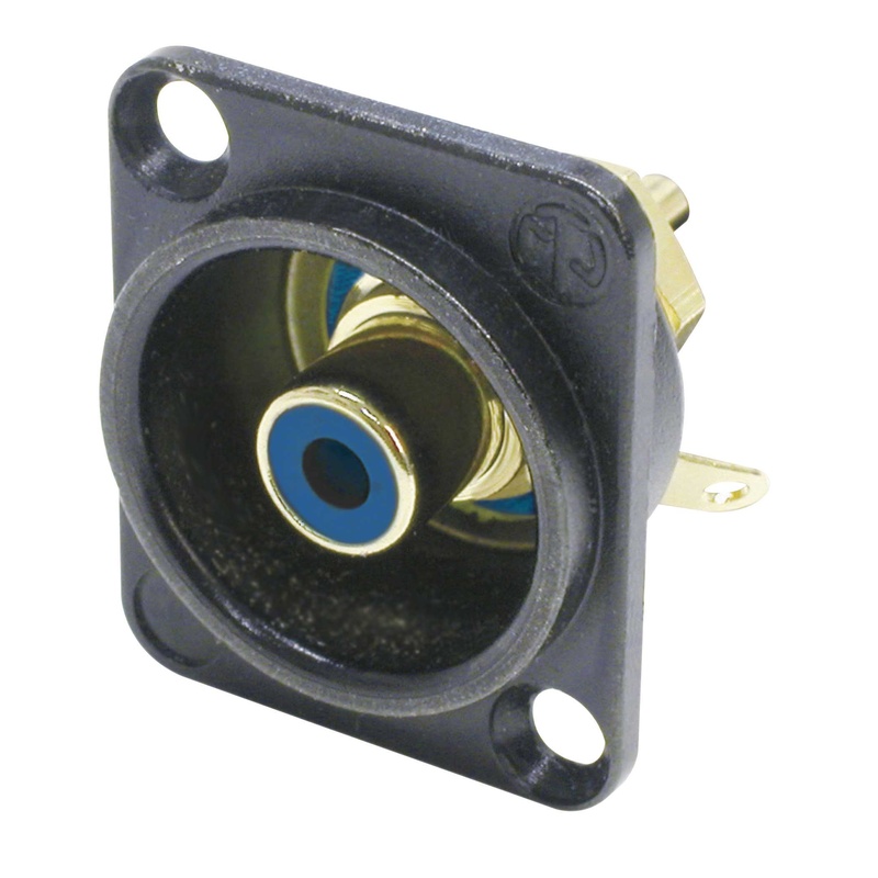 Conector De Phono Neutrik Nf2D-B-6 Bk