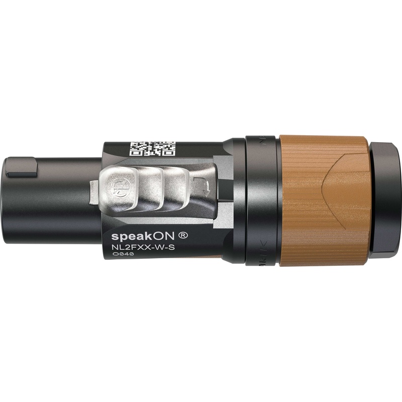 CONECTOR SPEAKON FEMENINO NEUTRIK NL2FXX-W-S