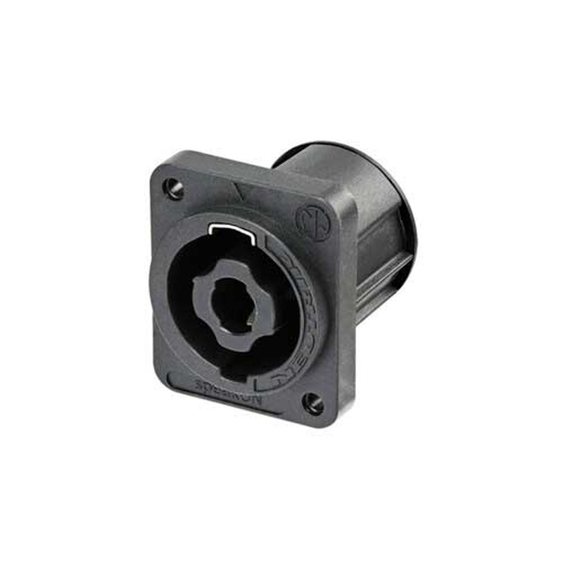 Conector De Chasis Speakon Neutrik Nl4Mdxx-V-3 Bk