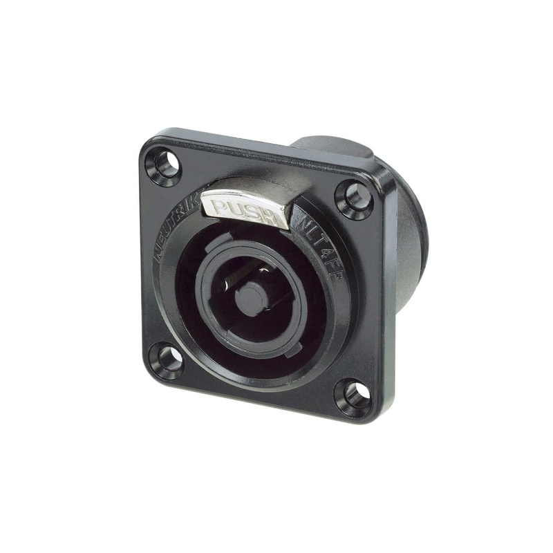 Conector Aereo Speakon Neutrik Nlt4Fd-V-Bag Bk