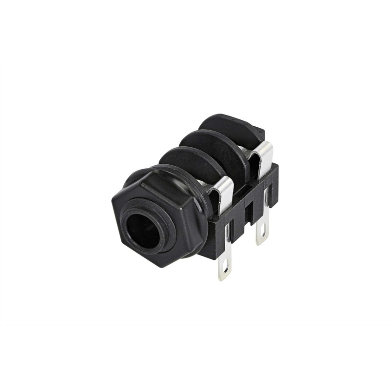 Conector Jack Hembra 1/4 2 Pin Neutrik Nmj4Hf-S Bk
