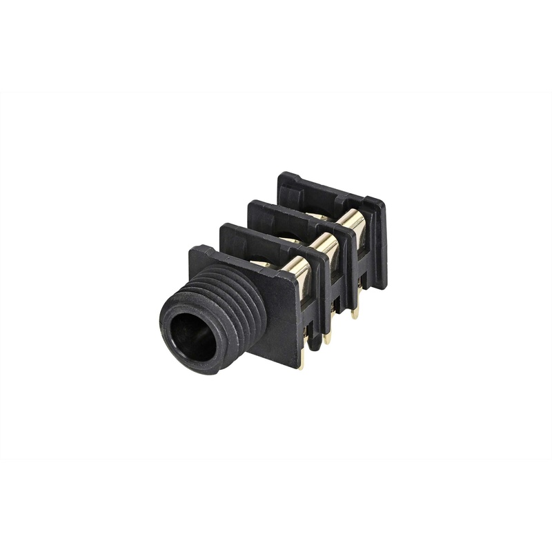 CONECTOR JACK HEMBRA 1/4 3 PIN NEUTRIK NRJ6HF-1-AU BK
