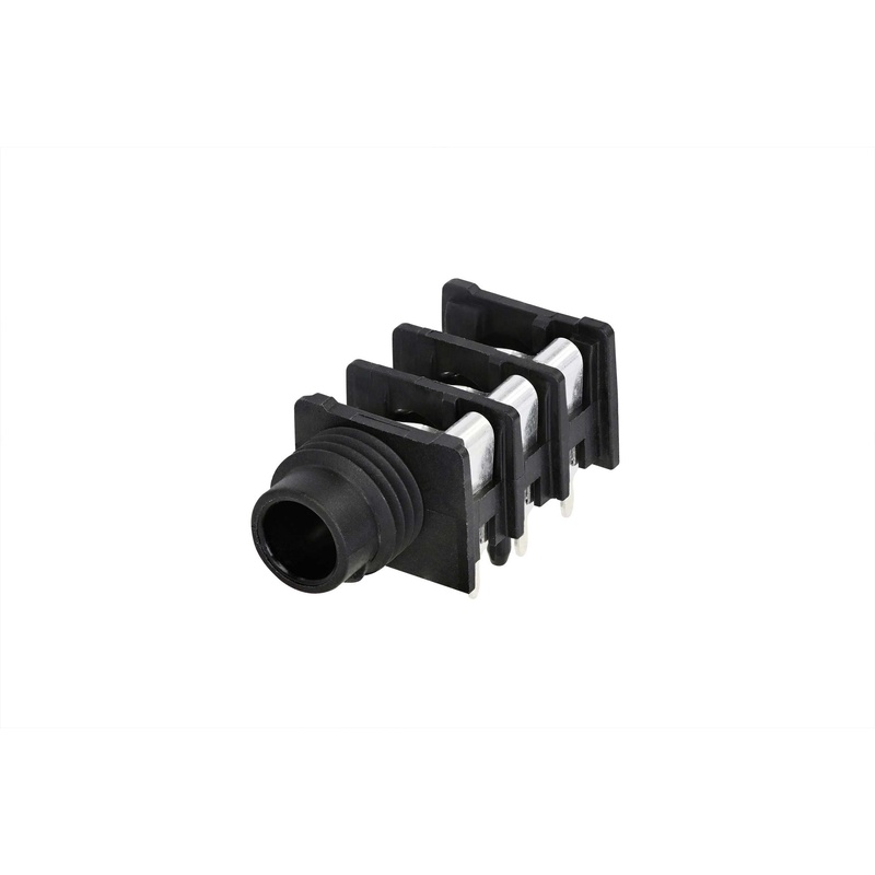 Conector Jack Hembra 1/4 3Pins Neutrik Nrj6Hh Bk