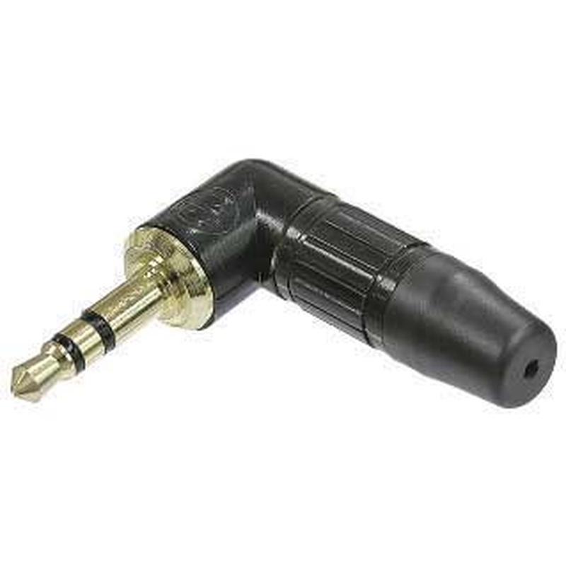CONECTOR JACK AÉREO 3.5MM 3 PINES NEUTRIK NTP3RC-B BK