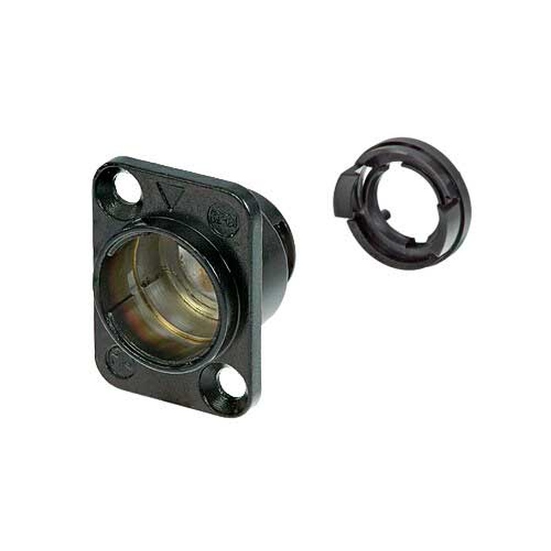 Conector De Chasis Neutrik Rp81 Neutricon Bk