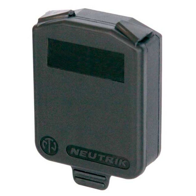 Tapa De Conector De Chasis Neutrik Scdx-9 Wh