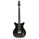 Guitarra Eléctrica Retro Danelectro 59 Triple Divine Bk