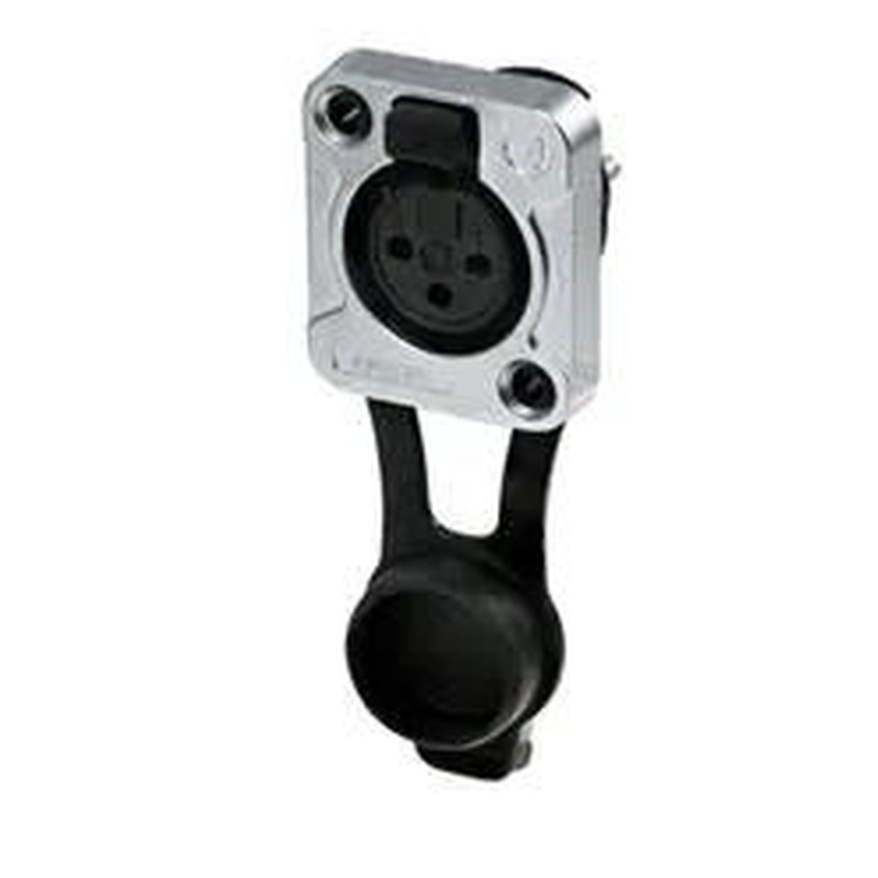 Xlr Conector Femenino Rean Rrx3F-Z-001-1 Bk